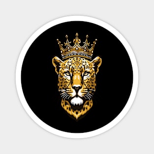 Leopard Crown Magnet